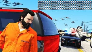 GTA 5 - Can we Escape 100 STAR WANTED LEVEL!! MALAYALAM