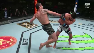 All of Robert Whittaker's Beautiful 1-2 Headkick combinations vs Kelvin Gastelum