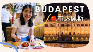 【Chinese Vlog】24 hours in Budapest | visiting Central Market, taking cruise.. 布达佩斯之旅