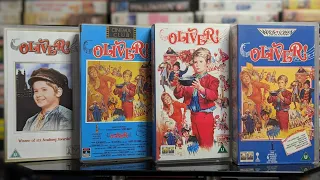 My Many Copies of Oliver (1968) on VHS Tape #oliver #musical #vhstapes