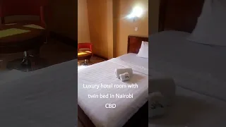 Enjoy luxurious stay at this beautiful hotel located in Nairobi CBD. Different room varieties