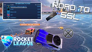 NUMBER 1 IN THE WORLD!! - Rocket League Snow Day Road to SSL #1