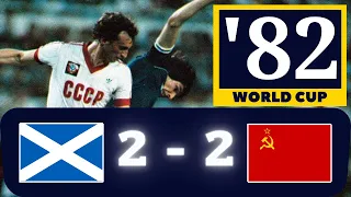 World Cup-82. Scotland - USSR 22.06.1982