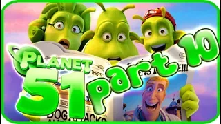 Planet 51 Walkthrough Part 10 (PS3, Xbox 360, Wii) - Movie Game [Ending]