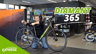 Diamant 365 im Fahrradreview - das filigrane E-Bike 🔰 @ZweiradexpressTV