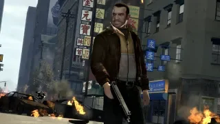 Балуюсь с качелями в GTA 4 #1