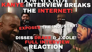 Kanye DISSES DRAKE AND J.COLE! EXPOSES The INDUSTRY! The Download Justin Laboy Interview Reaction