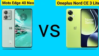 Moto Edge 40 Neo vs OnePlus Nord CE 3 Lite - Phone Comparison #motoedge40neo #oneplusnordce3lite