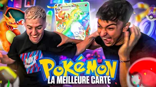 JE CROIS QU'ON A EU UN DRACAUFEU ULTRA RARE ! 🥵 (battle d'ouverture de booster Pokémon avec Inoxtag)