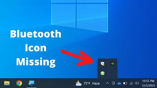 Fix - Bluetooth Icon Missing in Windows 10