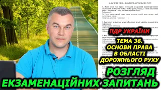 Тема 36. Офіційні тести 2024. Правила дорожнього руху України.  Автошкола. Школа. Світлофор. ГСЦ