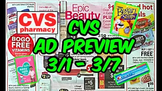 CVS AD PREVIEW (3/1 - 3/7) | HAIR CARE, DIAPERS & MORE!