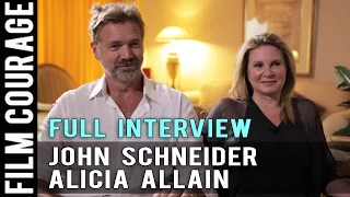 Making Movies The Way We Want To Make Them - John Schneider & Alicia Allain Full Interview