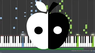 Bad Apple!! [バッドアップル] (feat nomico ver.) - Touhou [東方] (Piano Synthesia)