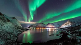 4K Northern Lights  Timelapse - Tromsø / Norway - December 2021