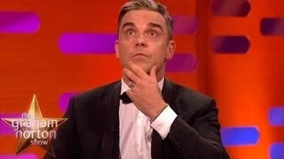 Robbie Williams Compares Childbirth to his Favourite Pub Burning Down - The Graham Norton Show