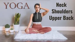 10 min Yoga For Neck, Shoulders, Upper Back | All age groups