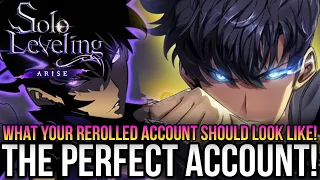 Solo Leveling Arise - What The Perfect Reroll Account Should Look Like!