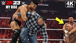 WWE 2K23 - My Rise :The Lock Mode All Cutscene - [4K 60FPS PS5]