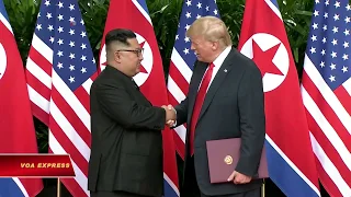 Trump ca ngợi thượng đỉnh Mỹ-Triều giữa những nghi vấn (VOA)