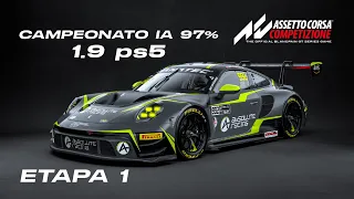 ASSETTO CORSA COMPETIZIONE PS5 - CAMPEONATO IA 97/70 ETAPA 1 PAUL RICARD PORSCHE 992 GT3 R