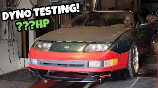 How Much Power Does my 300zx KA24de Make?! + 240sx Progress