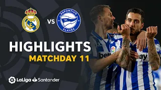 Highlights Real Madrid vs Deportivo Alavés (1-2)