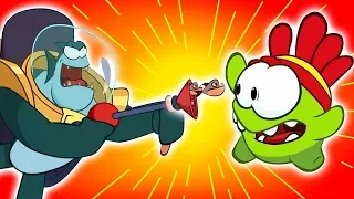 NEW! Om Nom Stories: Piranha River Monster | Cut The Rope | Cartoons for Children | Video Blog