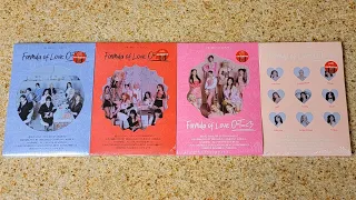 TWICE 3rd Full Album "Formula of Love: O+T=＜3" Unboxing All Versions (Target Exclusive)