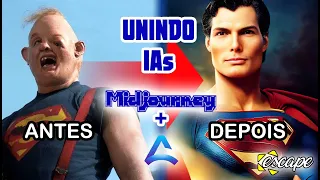 Unindo Inteligências Artificiais: Midjourney + Tencent ARC