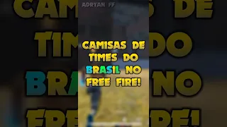 TIMES BRASILEIROS NO FREE FIRE!? #freefire #garenafreefire #freefirebrasil #novidadesfreefire