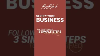 ByBlack Platform: Certify you Business as Black Owned