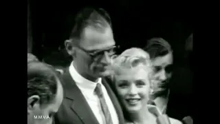 Footage Marilyn Monroe And Arthur Miller Marriage Announcement June 1956