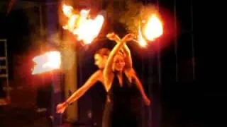 Фаер шоу  Fire show - FEP- Sanskrit - Огненное шоу