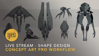 Shape Design Workshop: A Pro Concept Art Workflow for Speed and Efficiency