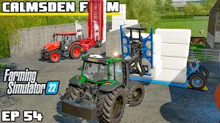 STARTING TO WRAP THINGS UP | Calmsden Farm | Farming Simulator 22 - Episode 54