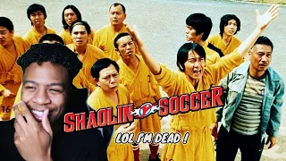 GOAT SOCCER TEAM LOL ! Blasian Watches SHAOLIN SOCCER Movie Reaction | 少林足球