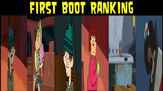 Total Drama First Boot Ranking