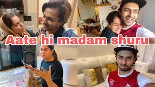 And she is back in her kitchen🙈| Unboxing the long awaited parcel | Ibrahim family | Shoaib Ibrahim