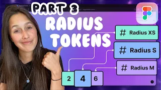 Figma Variables -  Radius Tokens | Figma Design System - Part 3 | Figma Variables How To