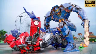 Transformers x Pacific Rim - Optimus Prime vs Gipsy Danger | Paramount Pictures [HD]