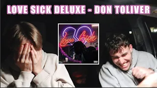 DON CAN'T MISS! | DON TOLIVER "LOVE SICK DELUXE" ALBUM REACTION