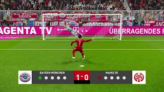 PES 2021 - Bayern Munich vs Mainz 05 - Bundesliga - Penalty Shootout