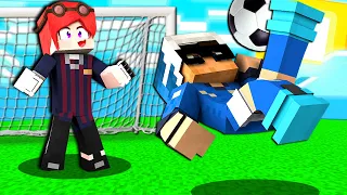 GIOCO A CALCIO CON I MIEI AMICI SU MINECRAFT - ITA