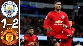Man city 1-2 man United All - Goals-Extended Highlights 2019