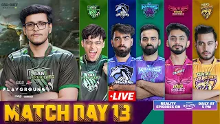 PLAYGROUND 2 MATCH DAY 13 LIVE | Ft @triggeredinsaan @CarryMinati @PLAYGROUND_GLOBAL