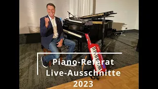 Highlights aus meinen Auftritten 2023 (Piano-Referate)