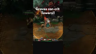 Graves - LOL Tips And Tricks 💯 #LeagueofLegends #Shorts P26