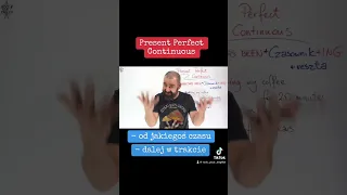 Present Perfect Continuous w 1 minutę | RYE Shorts #4