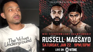 Gary Russell Jr. vs Mark Magsayo (WBC Featherweight Title Bout | Preview and Prediction)